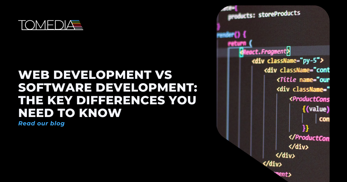 Web Development Vs Software Development: The Key Differences You Need ...